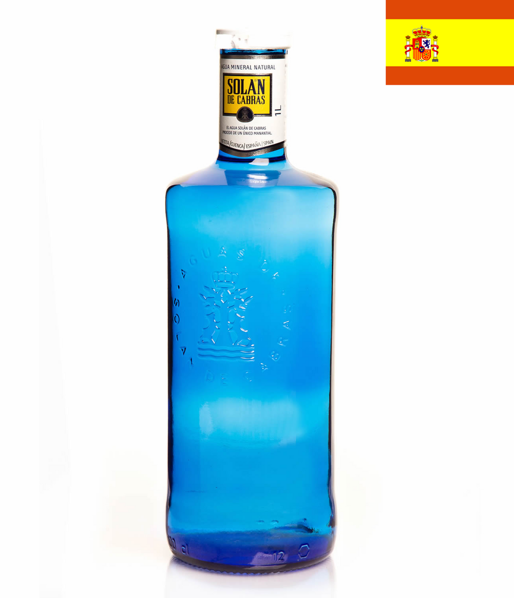 Solan De Cabras (1L) Natural Mineral Water (Still) Glass - Case/6 Bottles