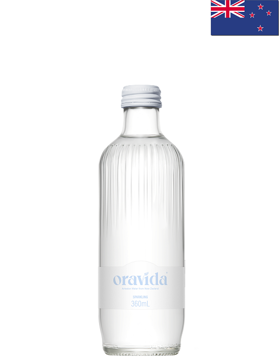 Oravida (360ml) Natural Mineral Water (Sparkling) - Case/24 Bottles
