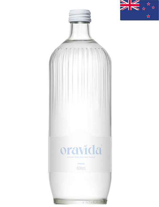Oravida (800ml) 天然礦泉水(有氣) - 一箱12支