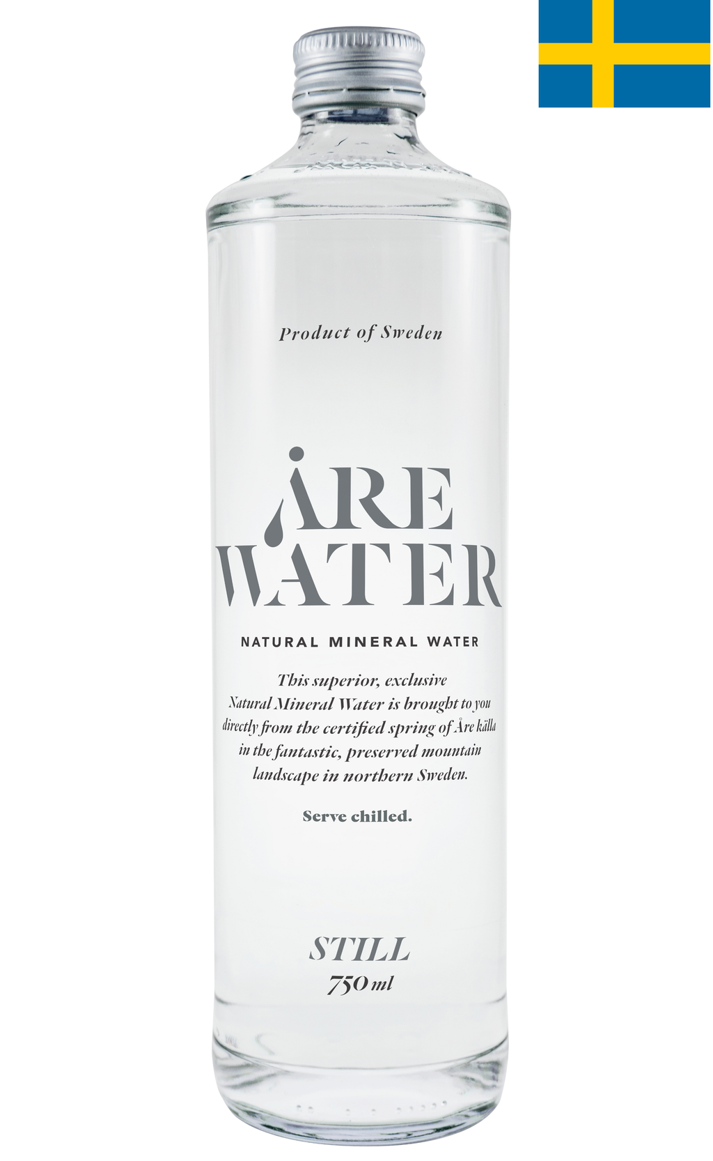 Åre (750ml) Natural Mineral Water (Still) - Case/6 Bottles