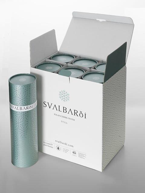 Svalbarði (750ml) Polar Iceberg Water - Glass