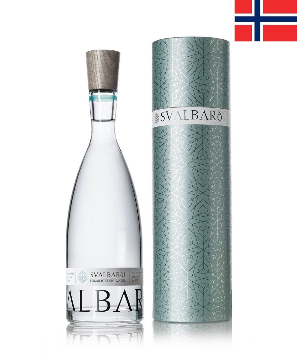 Svalbarði (750ml) Polar Iceberg Water - Glass