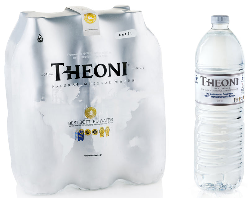 Theoni (1.5L) Natural Mineral Water (Still) PET - Pack/6 Bottles